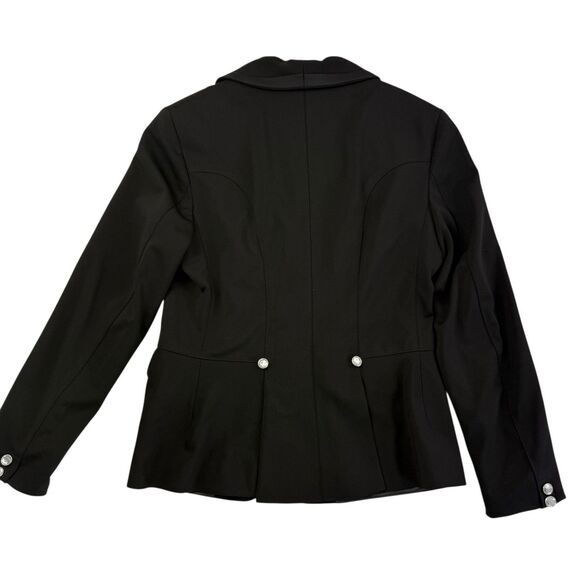 NEW Pikeur Radina Show Dressage Jacket Size 12 Equestrian Black Rhinestone NWOT - Picture 3 of 13